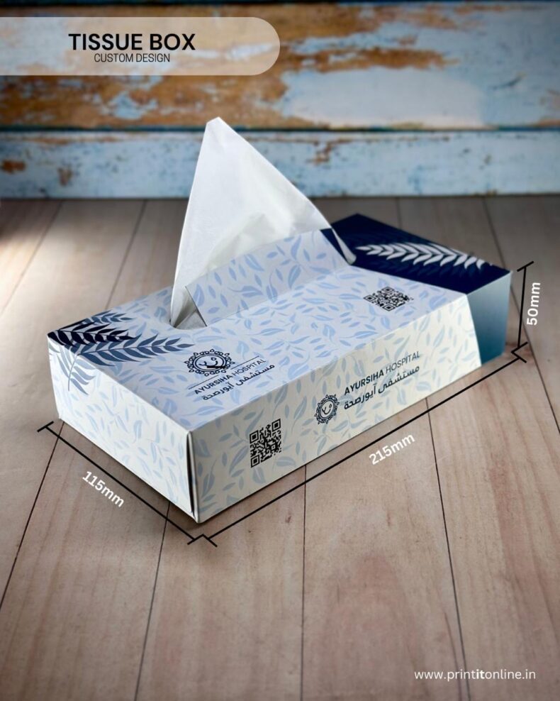 TISSUE BOX SIZE