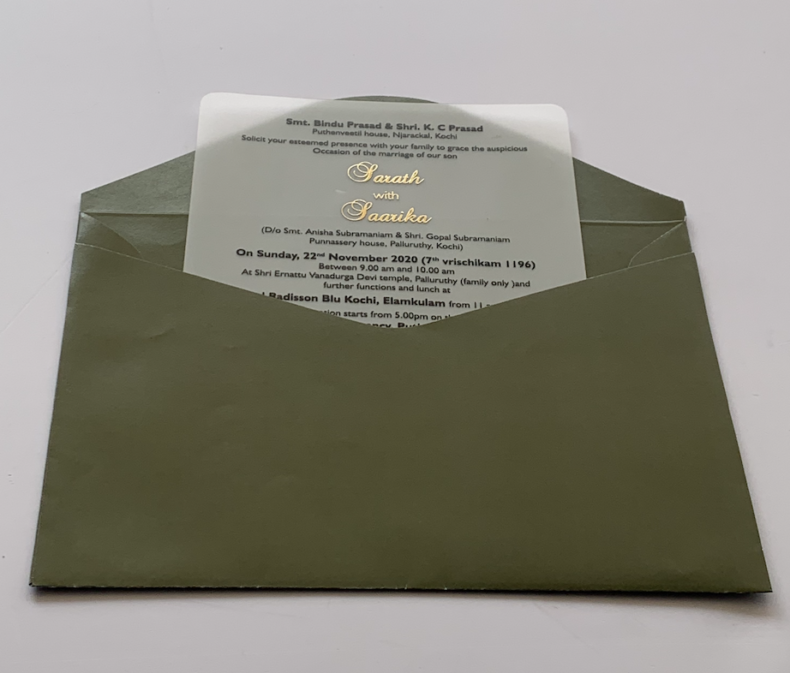 wedding envelope