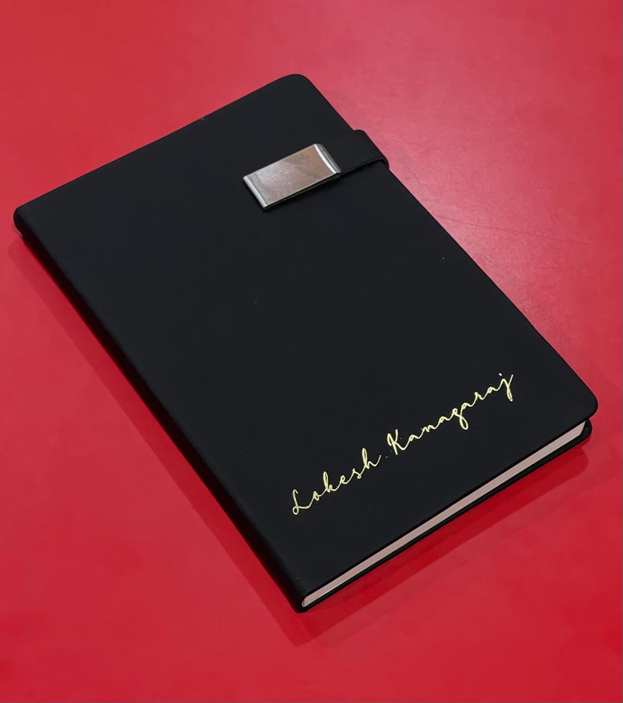 GOLD FOILED NOTEBOOK