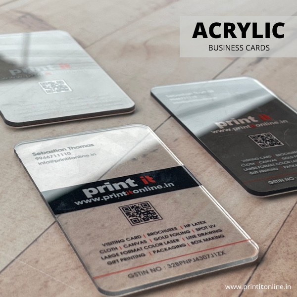 ACRYLIC VISITING CARDS