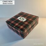 8 x 8 x 3 - 350gsm paper FoodGrade Cake box