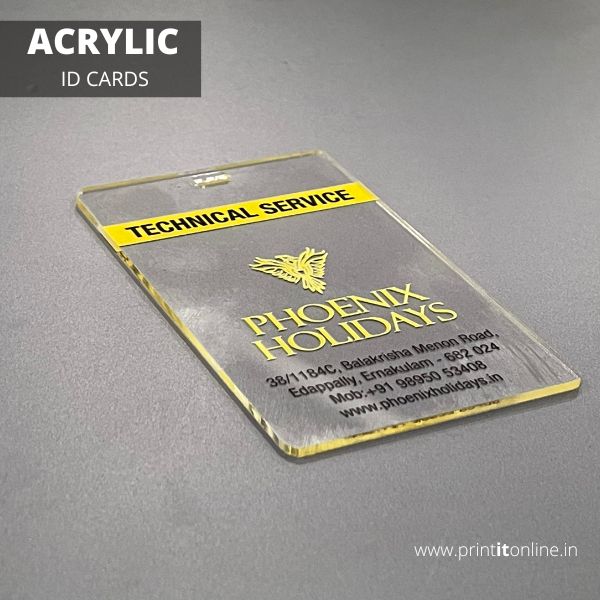 ACRYLIC ID CARDS