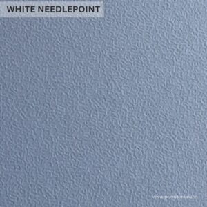 White needle point paper