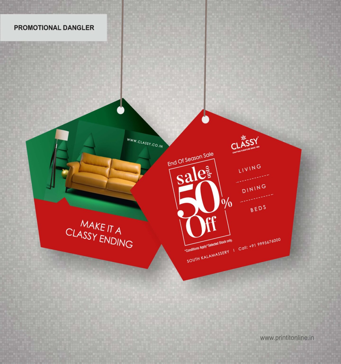 DANGLERS - Print it - Online Print Shop