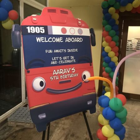 WELCOME TO THE PARTY BOARD