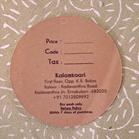 KRAFT PAPER TAG (CIRCLE)