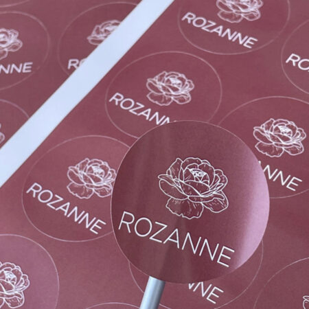 WATERPROOF STICKERS (2inch ROUND)