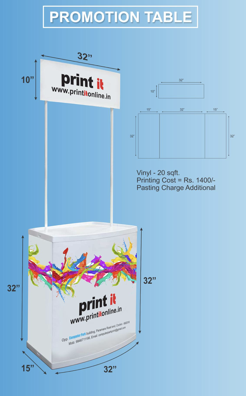 PROMOTION TABLE - Image 2