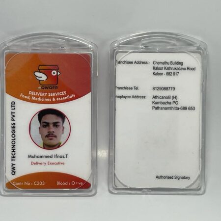 ACRYLIC ID CARD HOLDERS