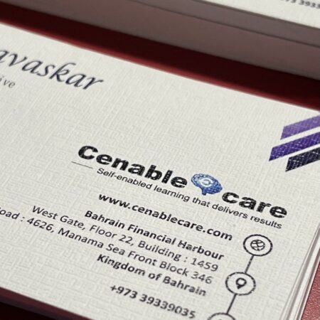 TEXTURED VISITING CARDS