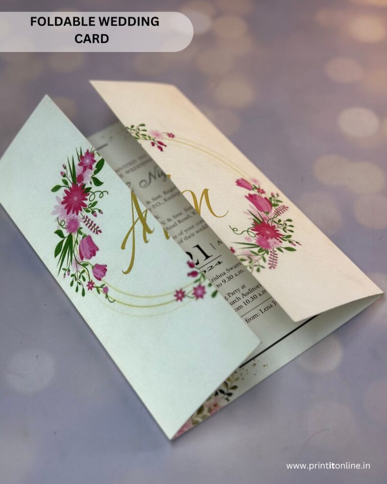 WEDDING CARD - GATE FOLD