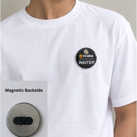 NAME BADGES with magnet (58mm)