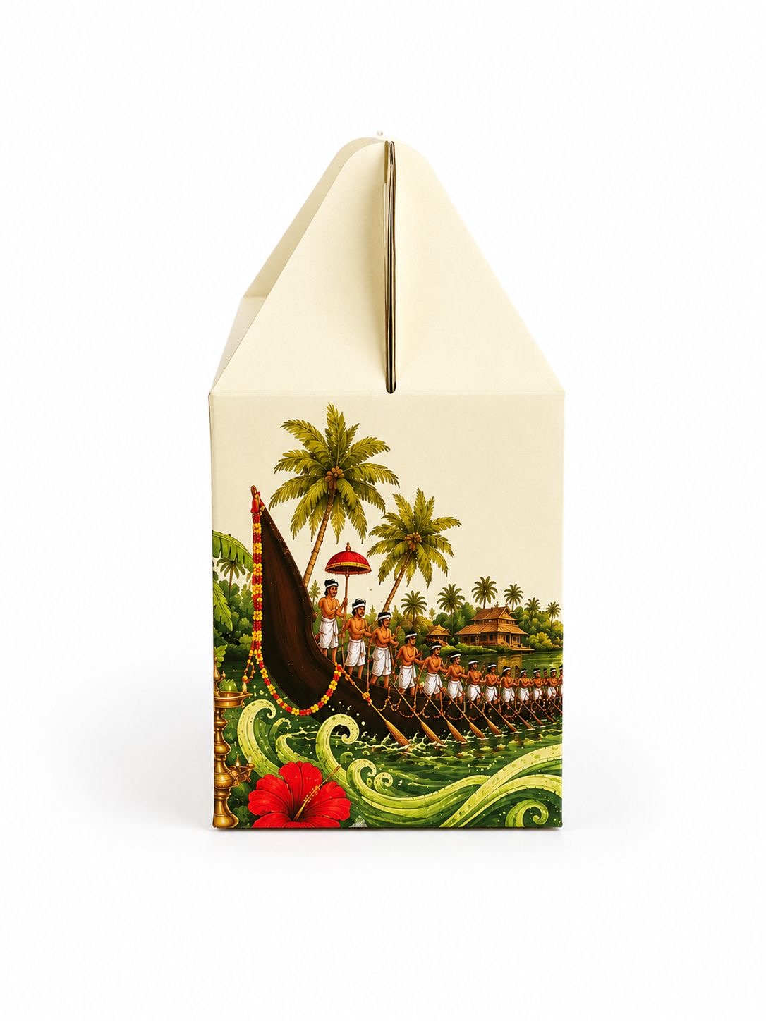CORRUGATED HANDLE BOX - ONAM DESIGN - Image 2