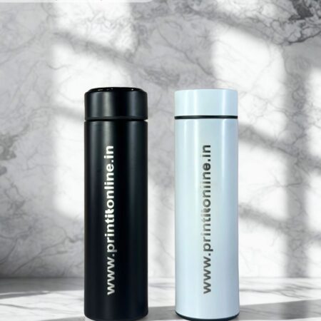 LED BOTTLE TEMPERATURE FLASK with ENGRAVING