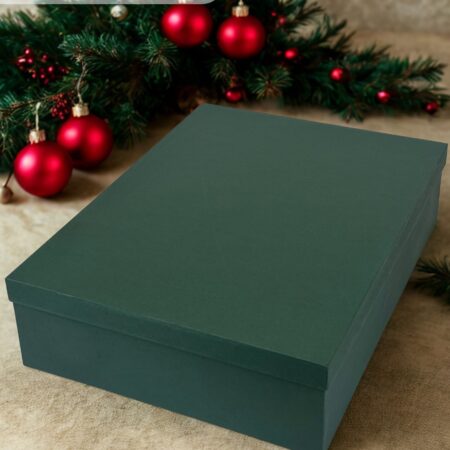 RIGID BOX  - 16 x 12 x 4 - GREEN