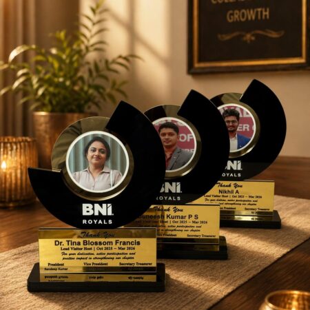 GENERIC MEMENTO 37 - CIRCLE & Gold Acrylic