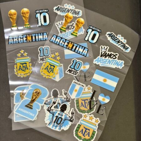 Football DTF stickers