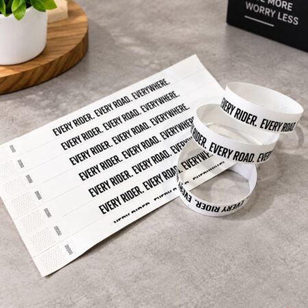 Paper wrist band