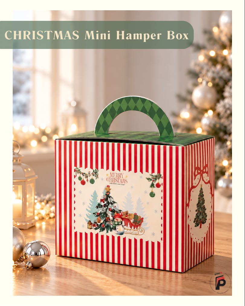 CHRISTMAS MINI HAMPER BOX